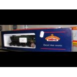 A boxed Bachmann Loco and Tender