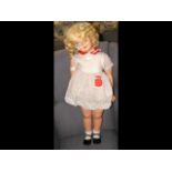 A vintage life size doll 'Rosebud' - 85cm high