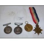 First World War medal group - Meritorious Service