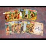 Selection of early 'Tarzan Adventures' comics