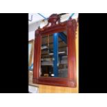 An antique style decorative wall mirror - 112cm x