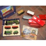 Boxed Hornby Train Set, etc.