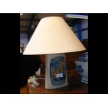 A Reilly of Ventnor pottery table lamp