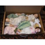 Selection of collectable dolls, including Armand M