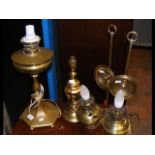 Brass lamps and other