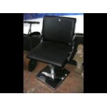 Retro swivel chrome Barber's chair