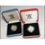 A 2001 Royal Mint Proof Piedfort £1 Silver Coin an