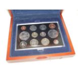 A 2005 Royal Mint UK Coin Set - twelve coins in ex