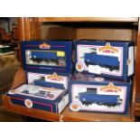 Selection of boxed Bachmann rolling stock