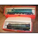 A boxed Tri-ang locomotive, together with boxed co