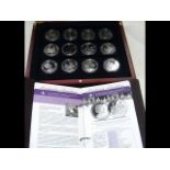 Elizabeth II Eightieth Birthday 24 Coin Proof Set,