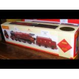 A boxed Hornby Royal Scot Class 7P locomotive 'The Ro