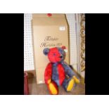 A Steiff Collectors Club Edition 2000/2001 - Harlequin Teddy Bear