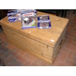 Antique pine chest