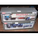 A boxed WSI Scotlee Articulated Refrigeration Truc