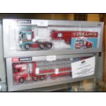 A boxed WSI Model Livestock Transporter, together