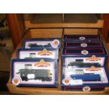 Selection of boxed Bachmann rolling stock