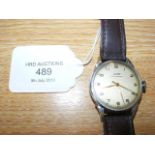 A vintage Tissot Antimagnetique gent's wrist watch