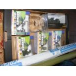 Boxed railway accessories, including Scenics trees