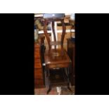 An inlaid Edwardian rosewood drop-leaf work table