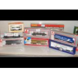 Selection of boxed Lima and other rolling stock
