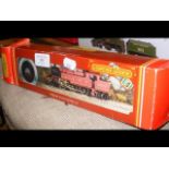 A boxed Hornby LMS Class locomotive and tender