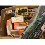 Boxed railway accessories, wagon kits and other