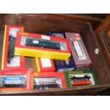 Selection of boxed Bachmann, Hornby and other roll