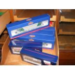 Selection of boxed Bachmann and Hornby rolling stock