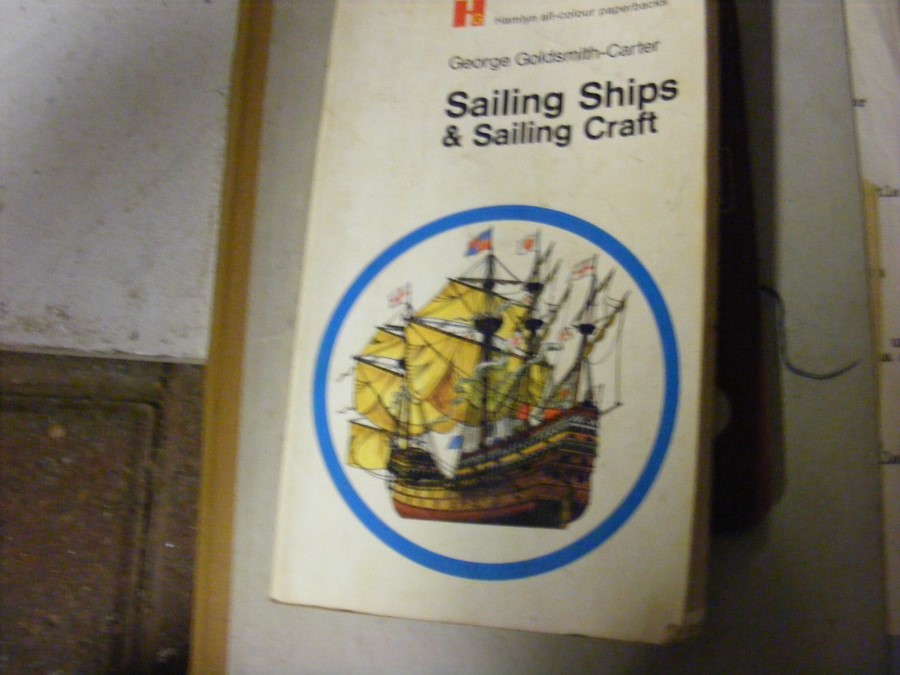 Selection of ship's plans and various books on yac - Image 5 of 7