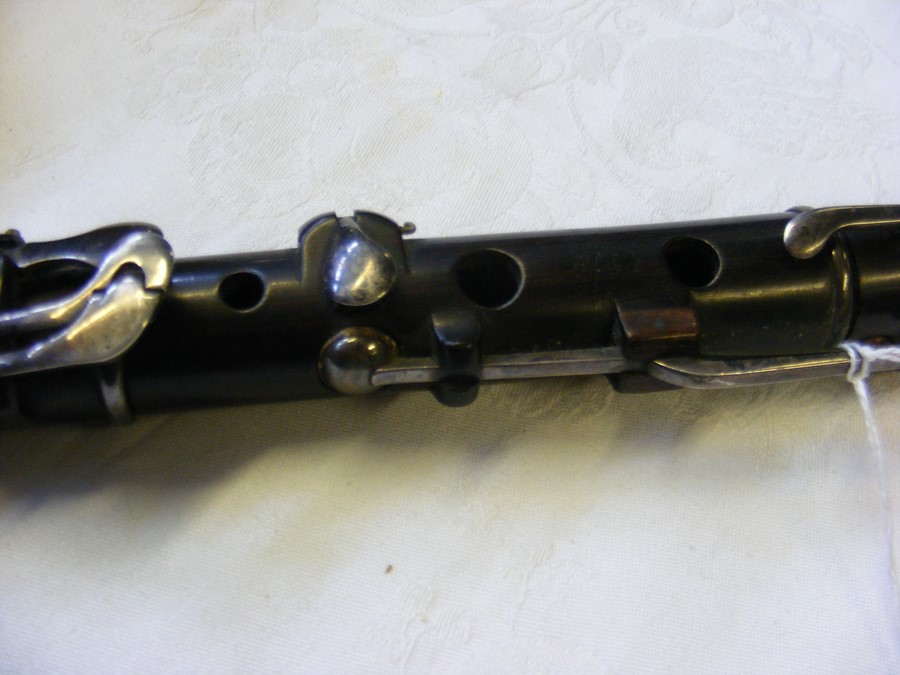 An antique flute by Rudall Carte - 65cm long - Image 6 of 13