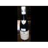 A single bottle of Gevrey-Chambertin 2002