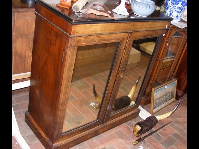 Victorian two door cabinet - 100cm