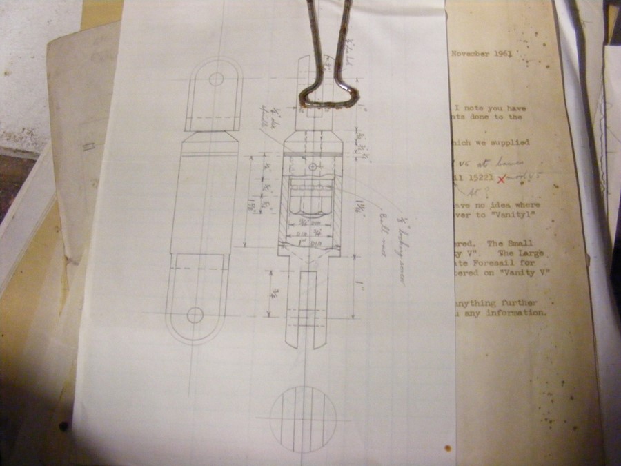 Selection of ship's plans and various books on yac - Image 7 of 7