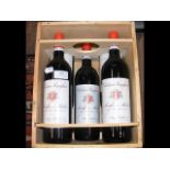 A case of five Chateau Poujeaux 2003