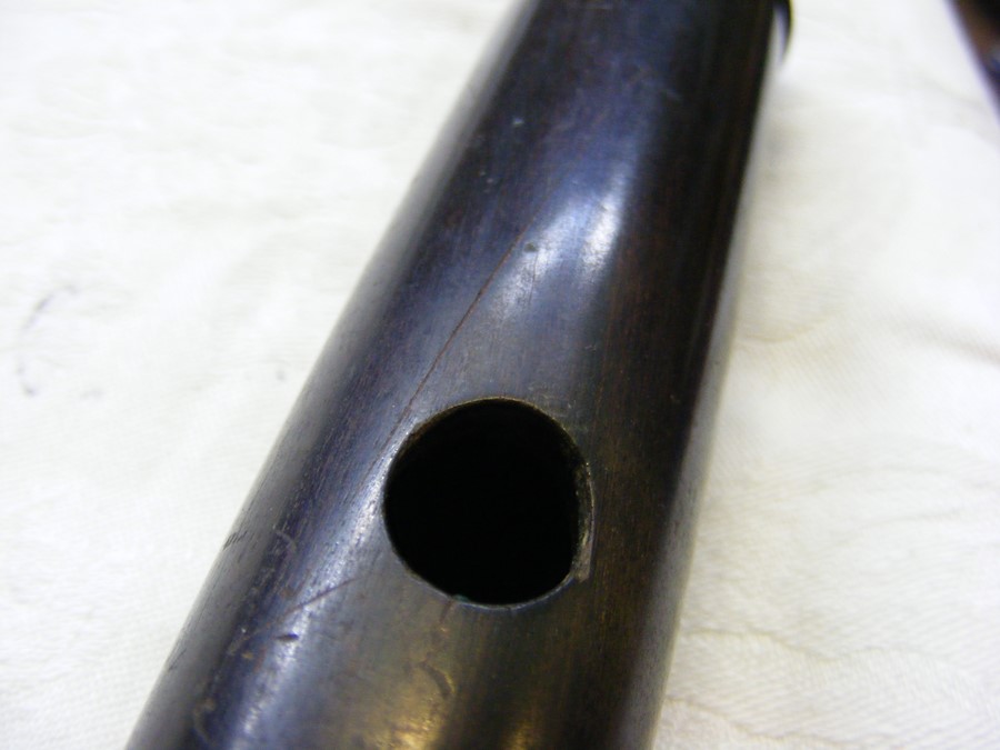 An antique flute by Rudall Carte - 65cm long - Image 13 of 13