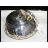 A silver plated pot and cover by Gallia Metal - di