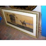 Giovanni Barbaro - watercolour of Egyptian scene -