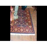 A multicoloured Indian rug - 160x95cm