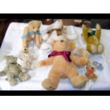 A collection of Steiff and other collectable bears