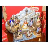 A complete boxed set of 8 Bunnykins "Pirates" comple