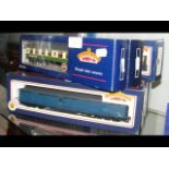 Six boxed Bachmann carriages