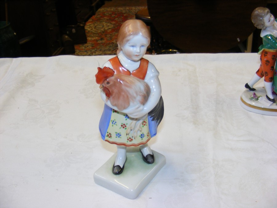 A bisque figural group, together with ceramic clim - Image 11 of 22