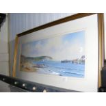Alan Hayden - watercolour of Swanage Bay, signed a