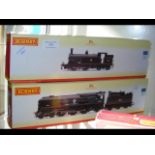 Boxed Hornby locomotive and tender, together with