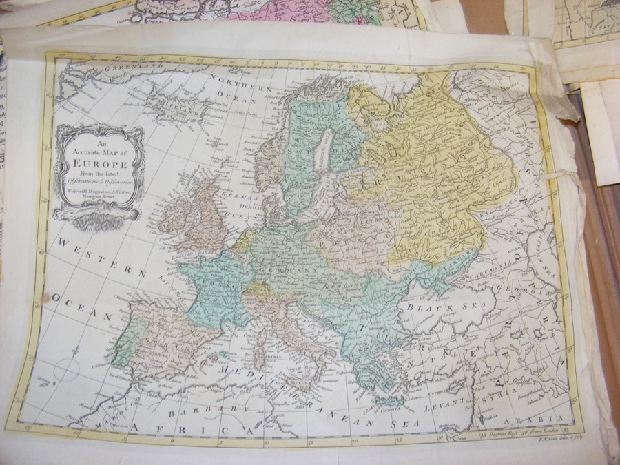 A folio of maps, including Germany, Prussia and early engravings - Image 10 of 32