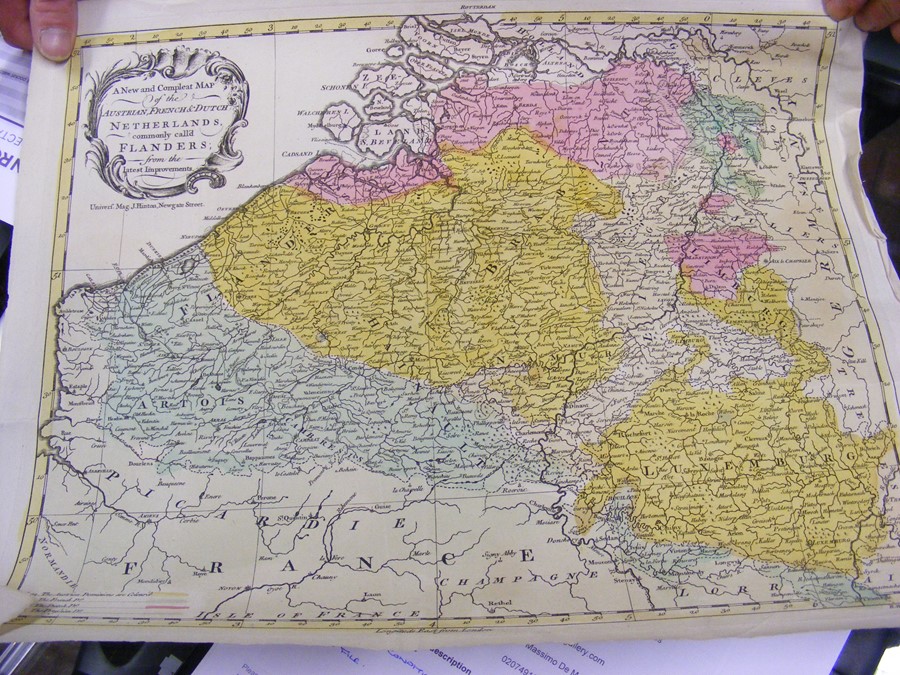 A folio of maps, including Germany, Prussia and early engravings - Image 19 of 32