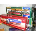 A boxed Corgi Limited Edition haulage truck, toget