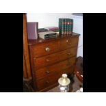 Victorian mahogany chest of drawers