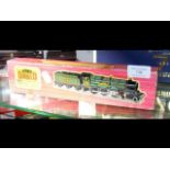 Boxed Hornby Dublo locomotive and tender 'Cardiff